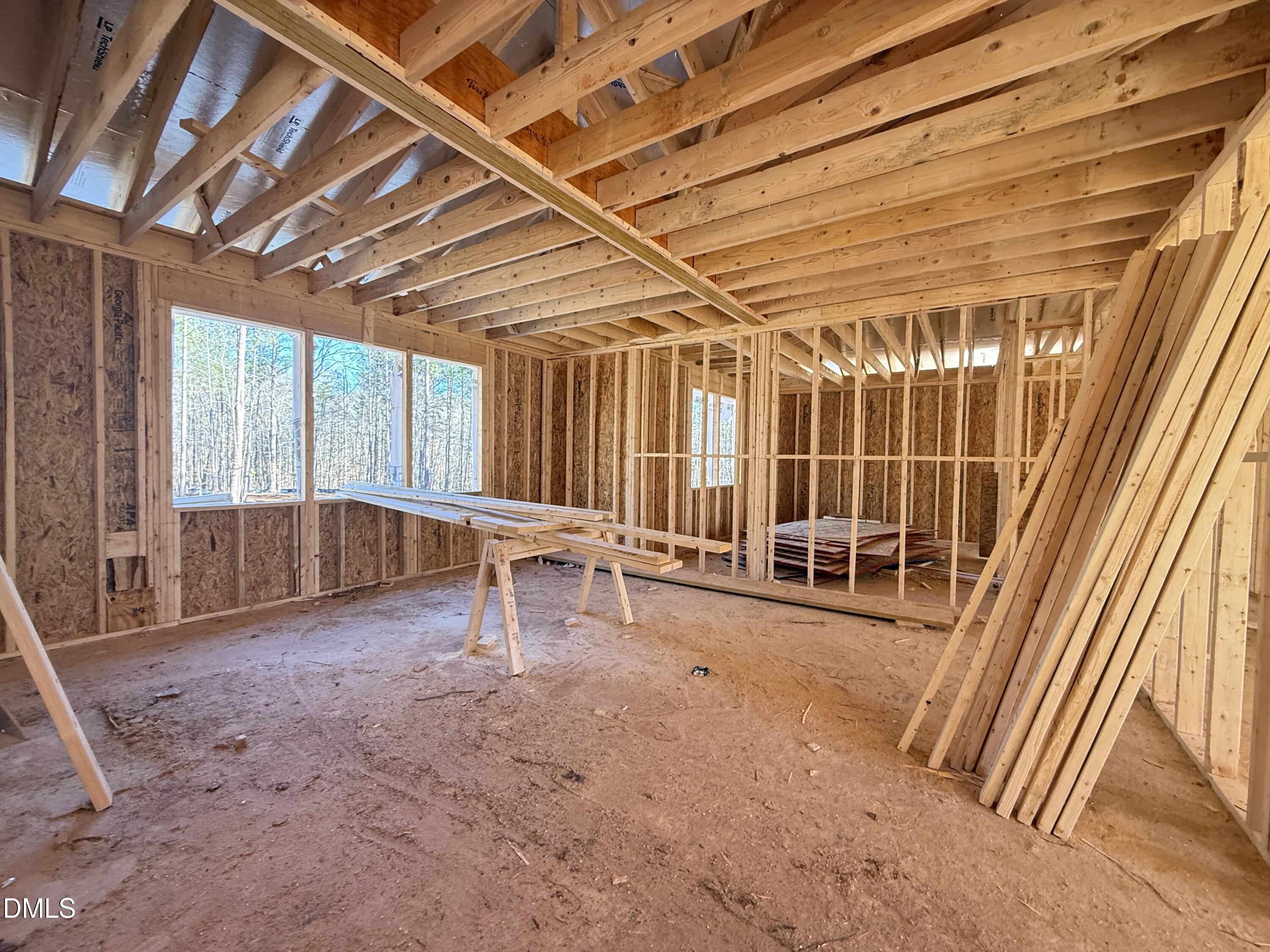 6820 Brixley Circle Raleigh, NC 27614 - Photo 30 of 35 a view of an empty room with stairs
