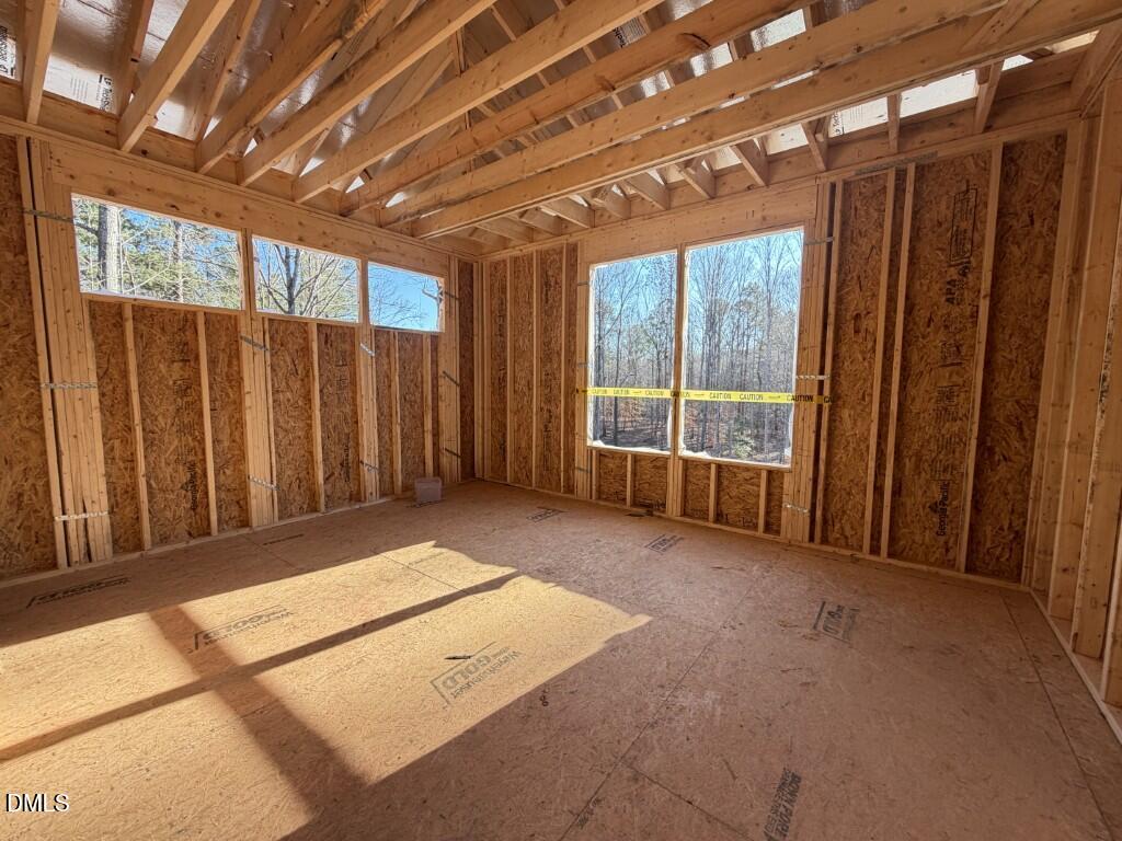 6820 Brixley Circle Raleigh, NC 27614 - Photo 36 of 38 a view of an empty room with a sliding door
