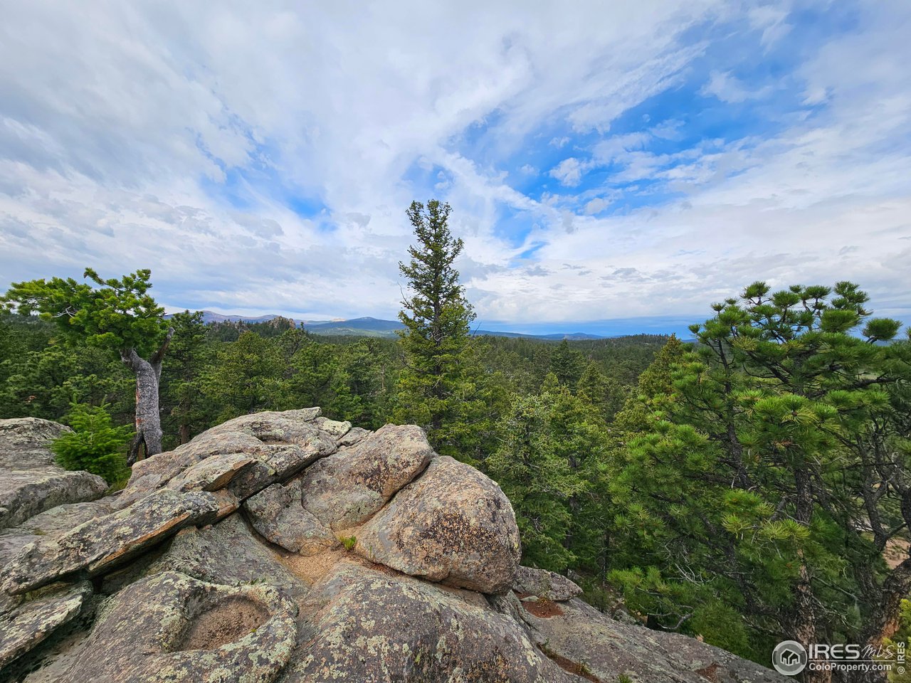 265 Onawa Road Red Feather Lakes, CO 80545 - Photo 12 of 15 View atop the beautiful rock outcroppings