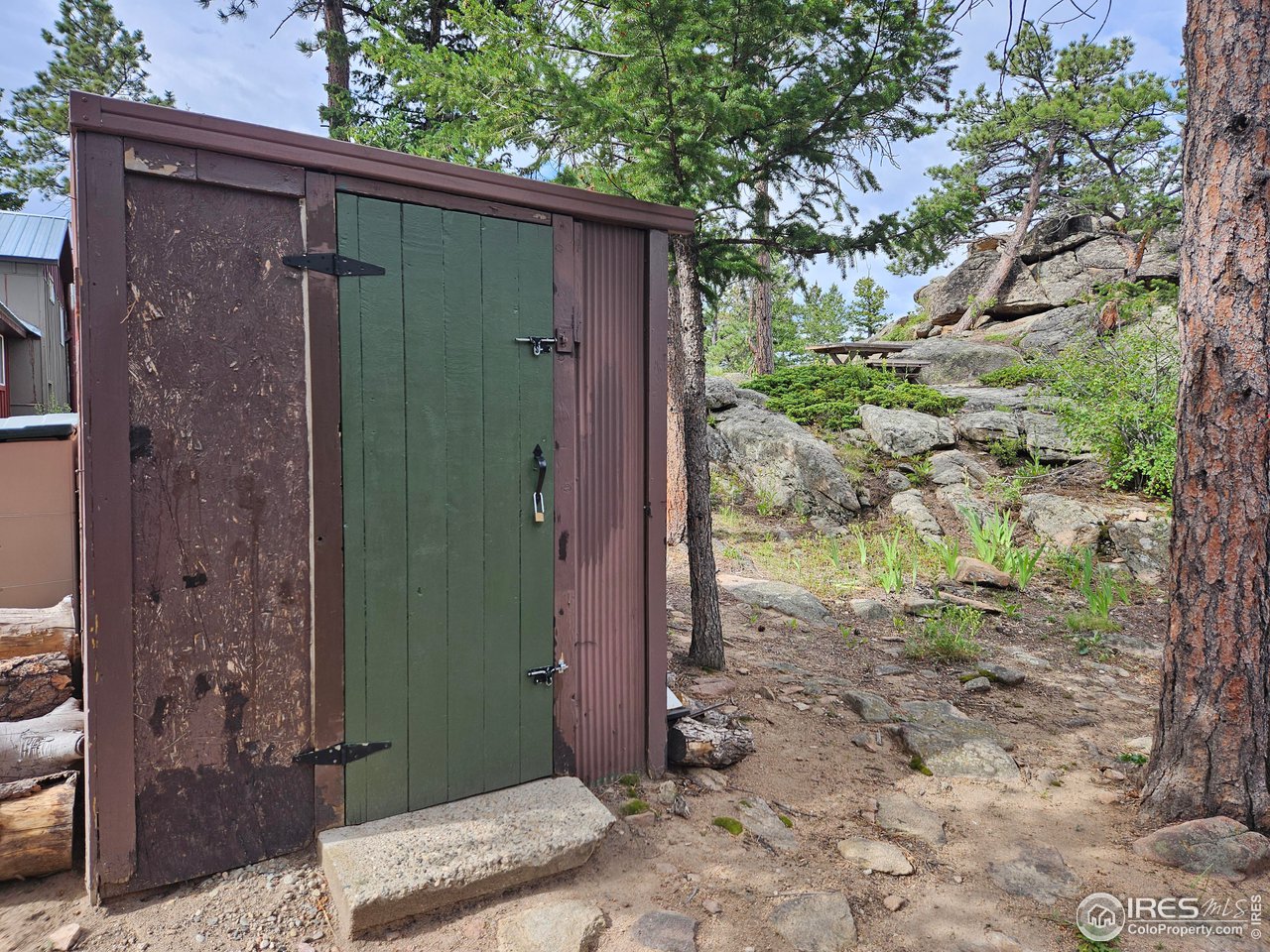265 Onawa Road Red Feather Lakes, CO 80545 - Photo 13 of 15 Shed on the property