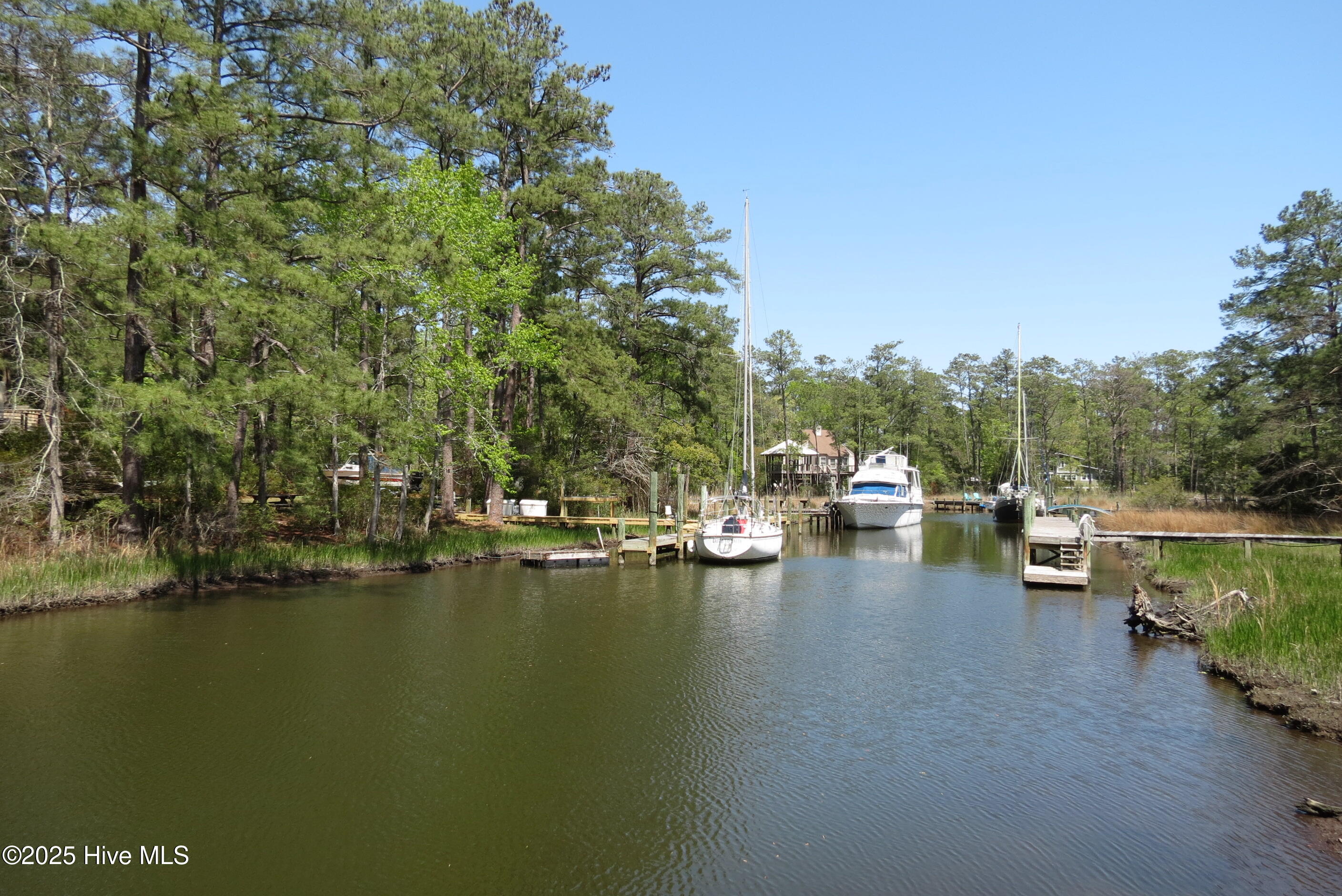 6009 Harbour Way Oriental, NC 28571 - Photo 41 of 42 Farther out the canal