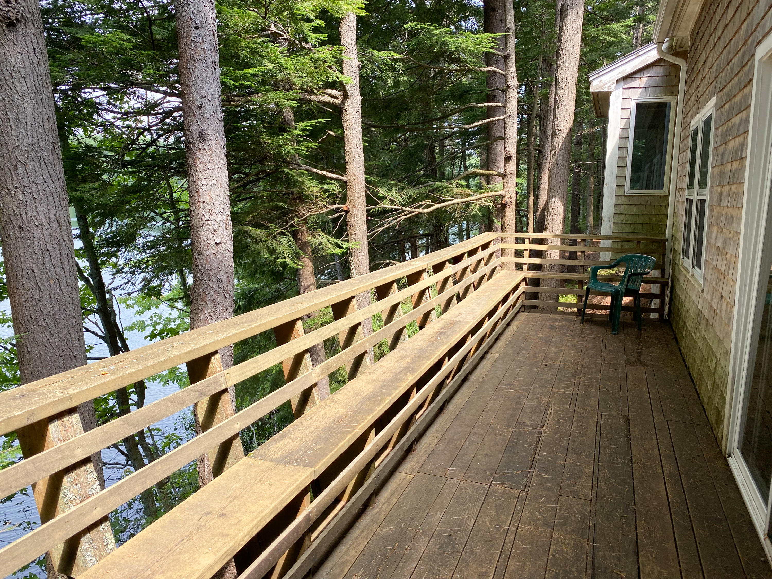 36 Ledge Way Dedham, ME 04429 - Photo 5 of 25 Front Deck