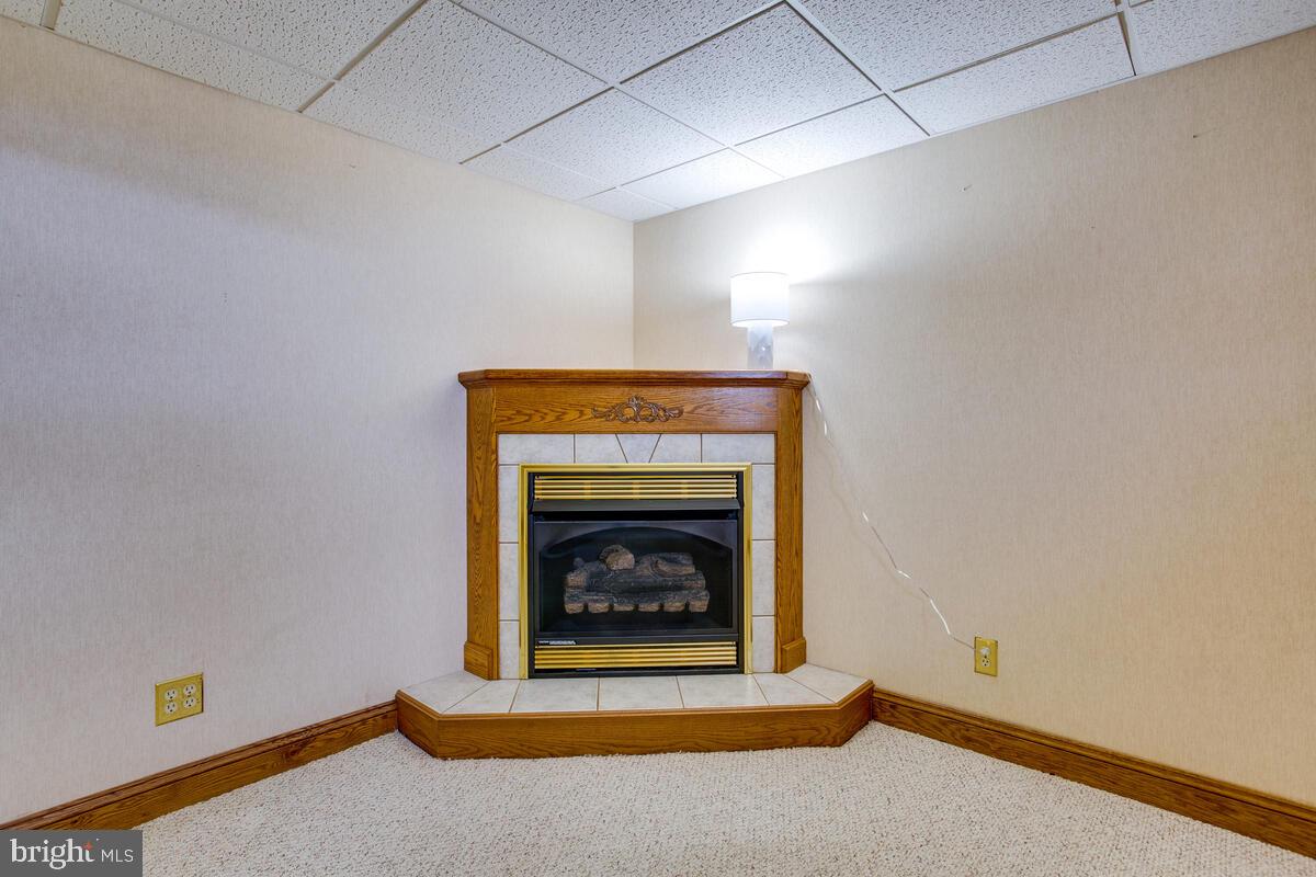 3447 Fringer Road Taneytown, MD 21787 - Photo 49 of 69 Basement Family Room, propane gas fireplace