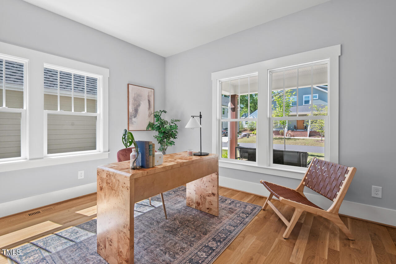 2019 James Street Durham, NC 27707 - Photo 15 of 46 a living room with furniture and a potted plant