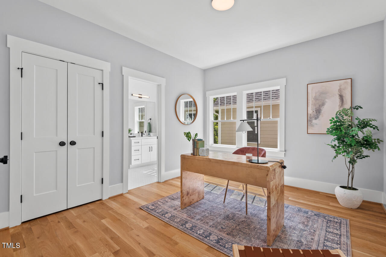 2019 James Street Durham, NC 27707 - Photo 16 of 46 a workspace with furniture and window