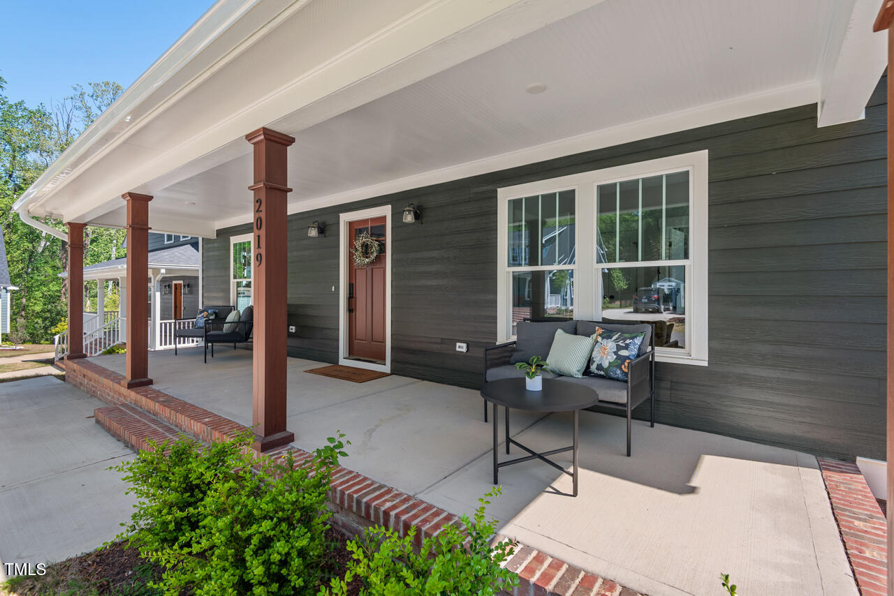 2019 James Street Durham, NC 27707 - Photo 2 of 46 a house view with a seating space