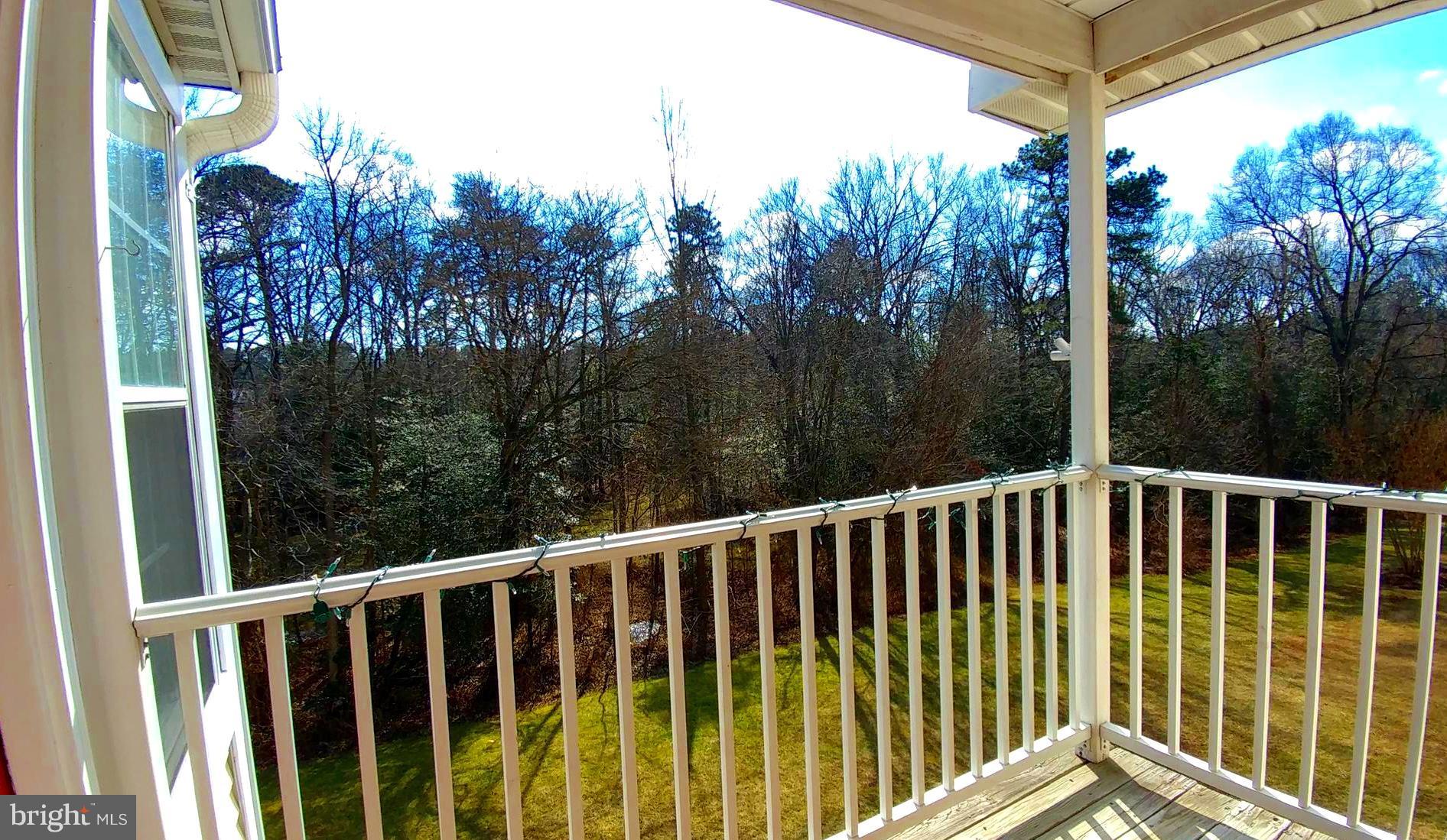 741 Deering Road, Unit 6L Pasadena, MD 21122 - Photo 11 of 12 Deck backing up to woods.