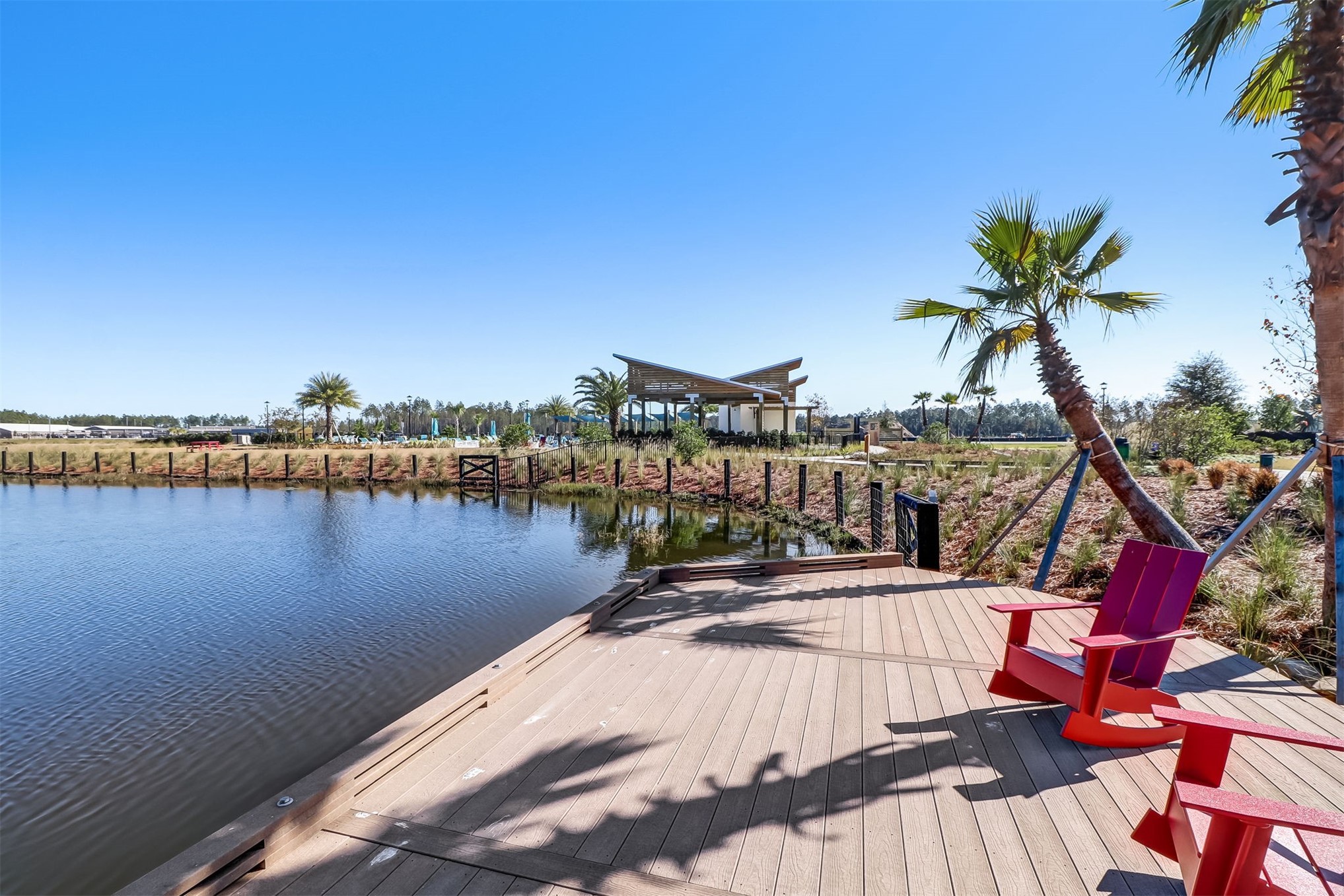 230 Wildlight Avenue Yulee, FL 32097 - Photo 46 of 73 a view of a lake with houses