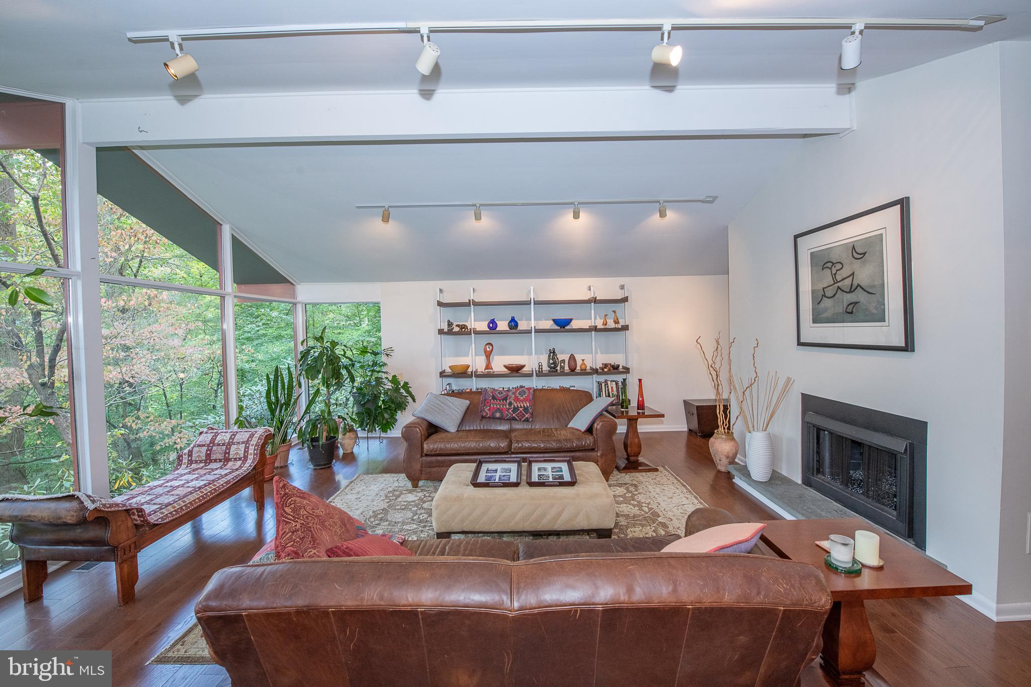 19 Paper Mill Road Newtown Square, PA 19073 - Photo 28 of 72 Ample seating and gas fire