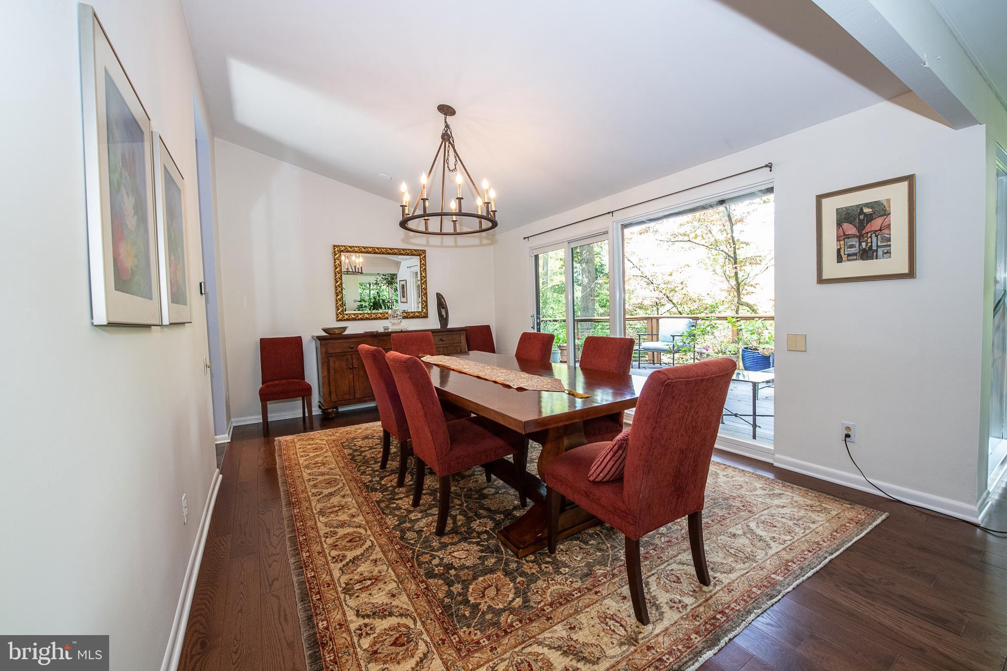 19 Paper Mill Road Newtown Square, PA 19073 - Photo 32 of 72 Dining room opens to deck