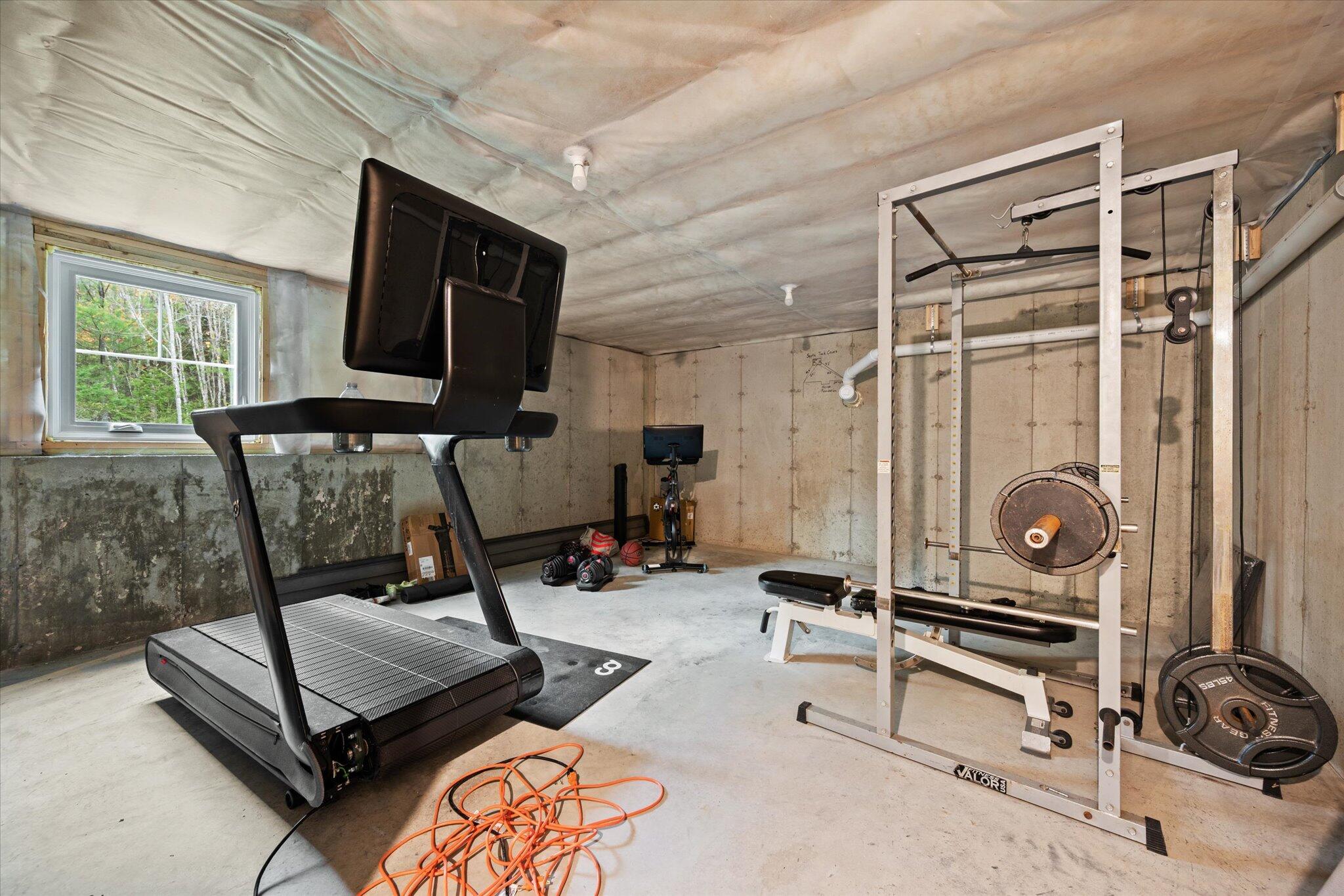 365 Walden Parke Way Bangor, ME 04401 - Photo 50 of 62 Basement- home gym