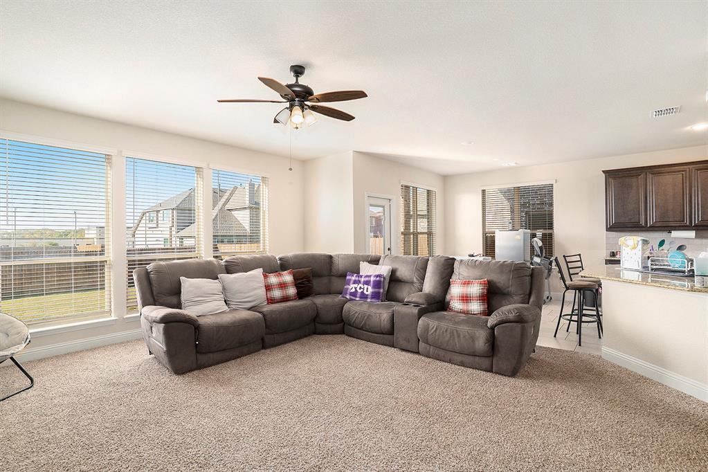 1076 Imperial Eagle Road Alvarado, TX 76009 - Photo 4 of 32 a living room with furniture and a large window