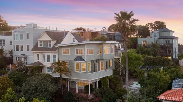 a view of a city in middle of a city