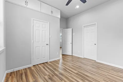 a view of a closet