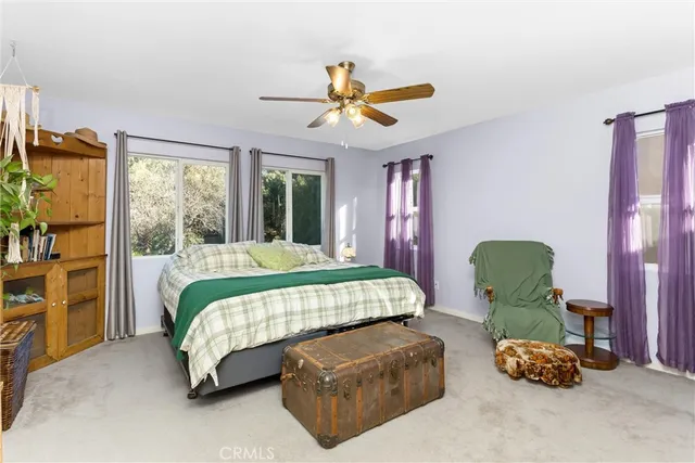 a view of a city with a mountain