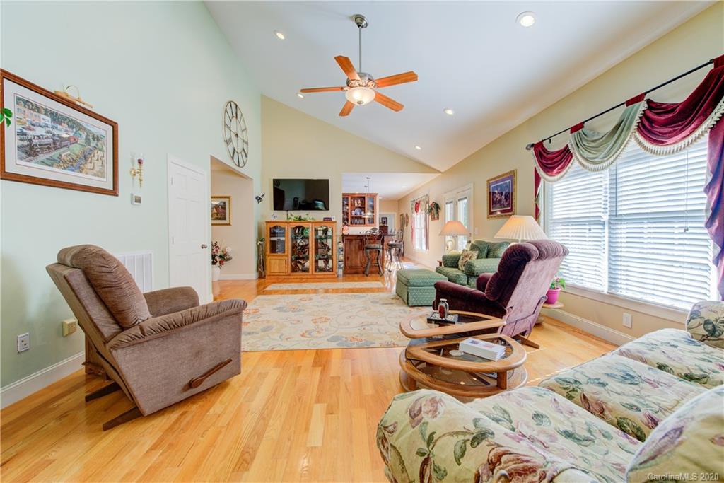146 Pumkin Patch Road Rutherfordton, NC 28139 - Photo 12 of 48 a living room with furniture or couch and a flat screen tv