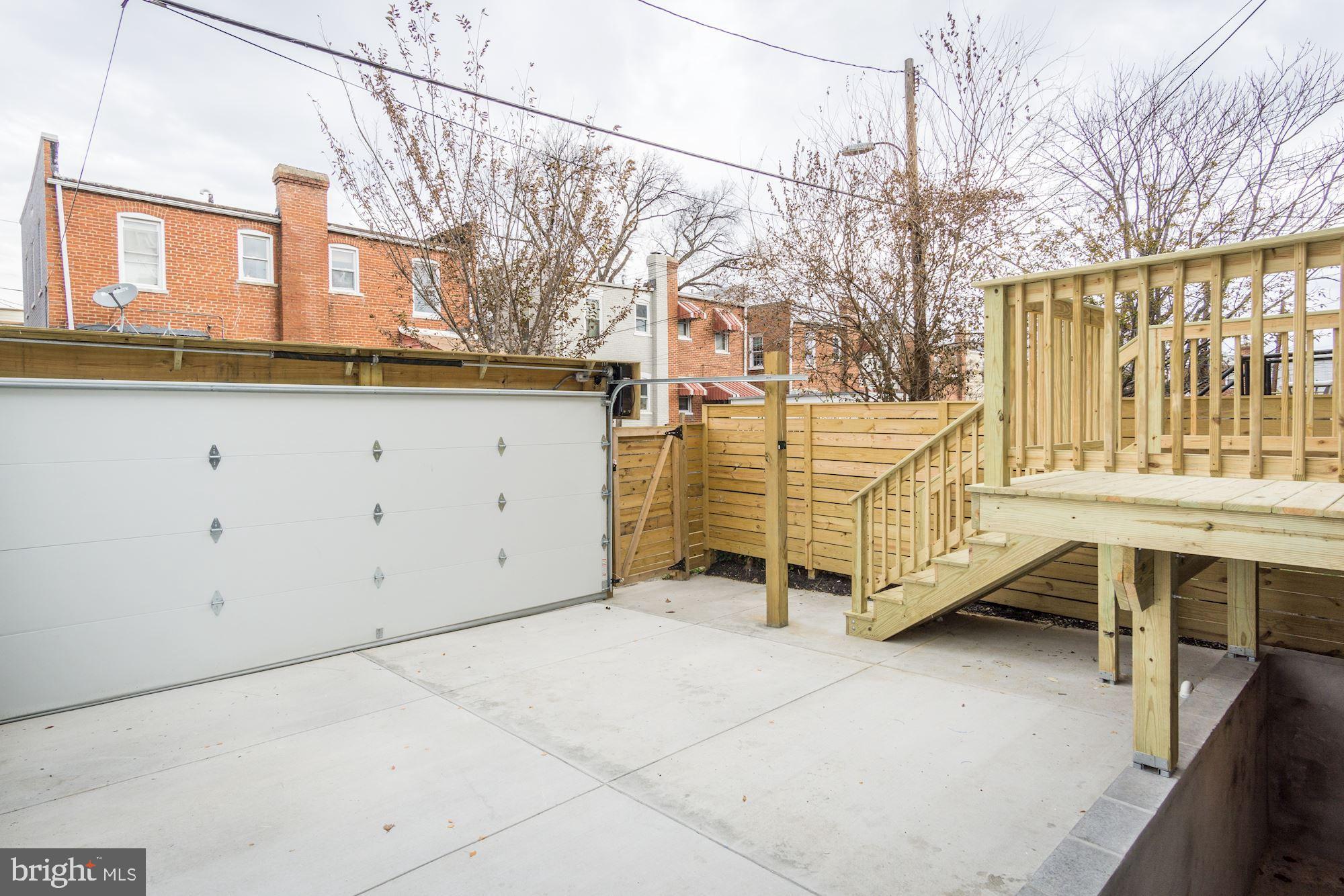 721 Roxboro Place Northwest Washington, DC 20011 - Photo 39 of 41 Private Fenced back and 2 car parking