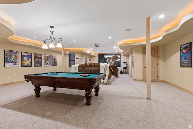 98 Bridge Road Rockville, UT 84763 - Photo 43 of 75 Lower Level – Game Room