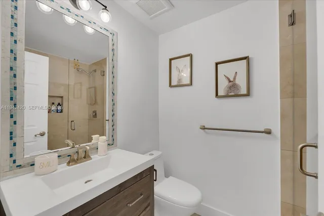 a view of a city with tall buildings