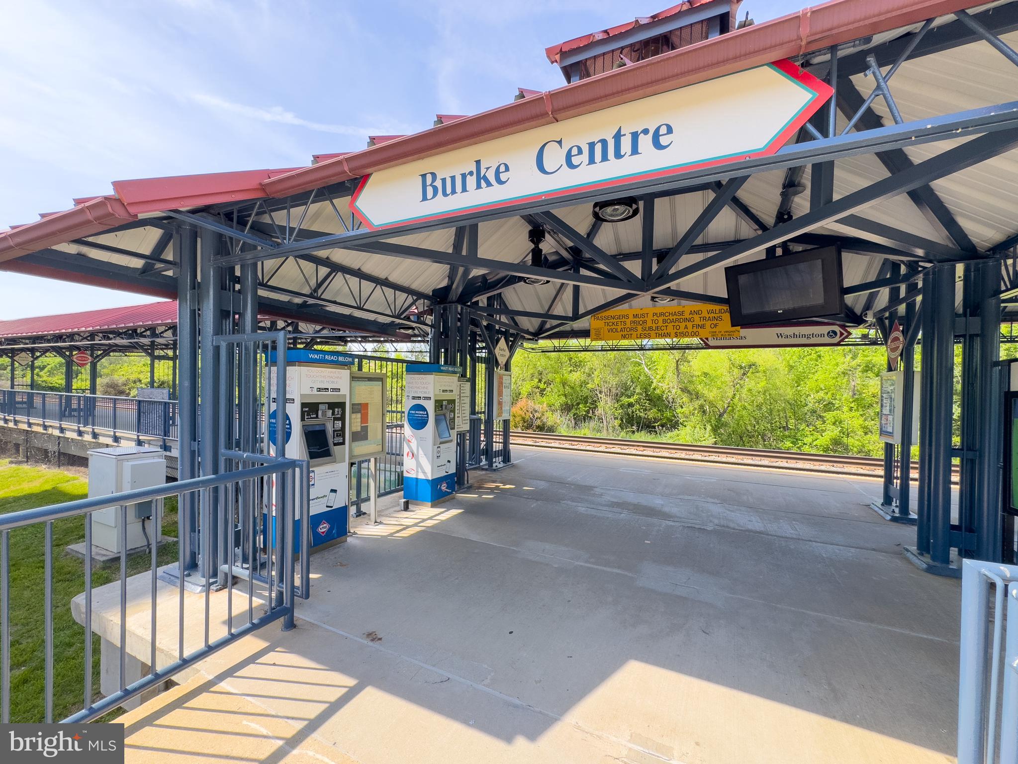 Burke Centre VRE station