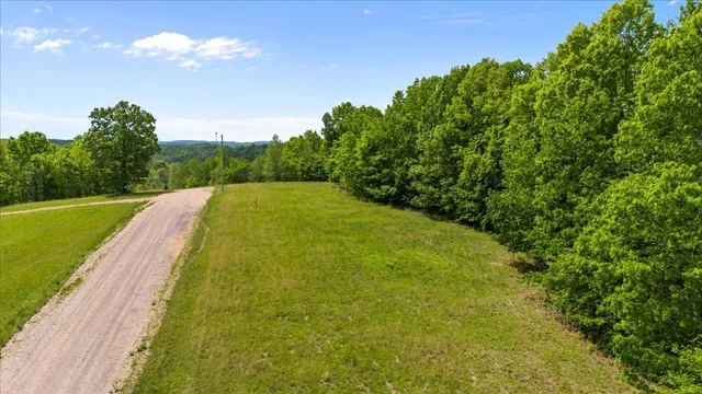 a view of an outdoor space with a lake view