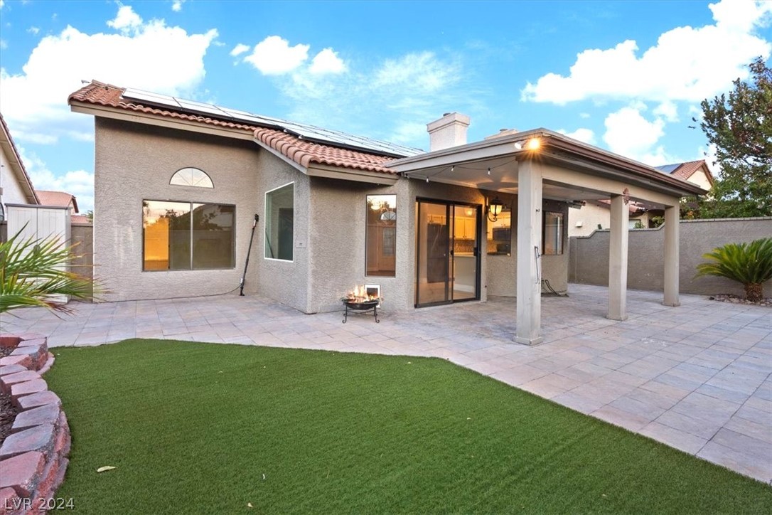 375 Rushing Creek Court Henderson, NV 89014 - Photo 34 of 37 Solar on Roof