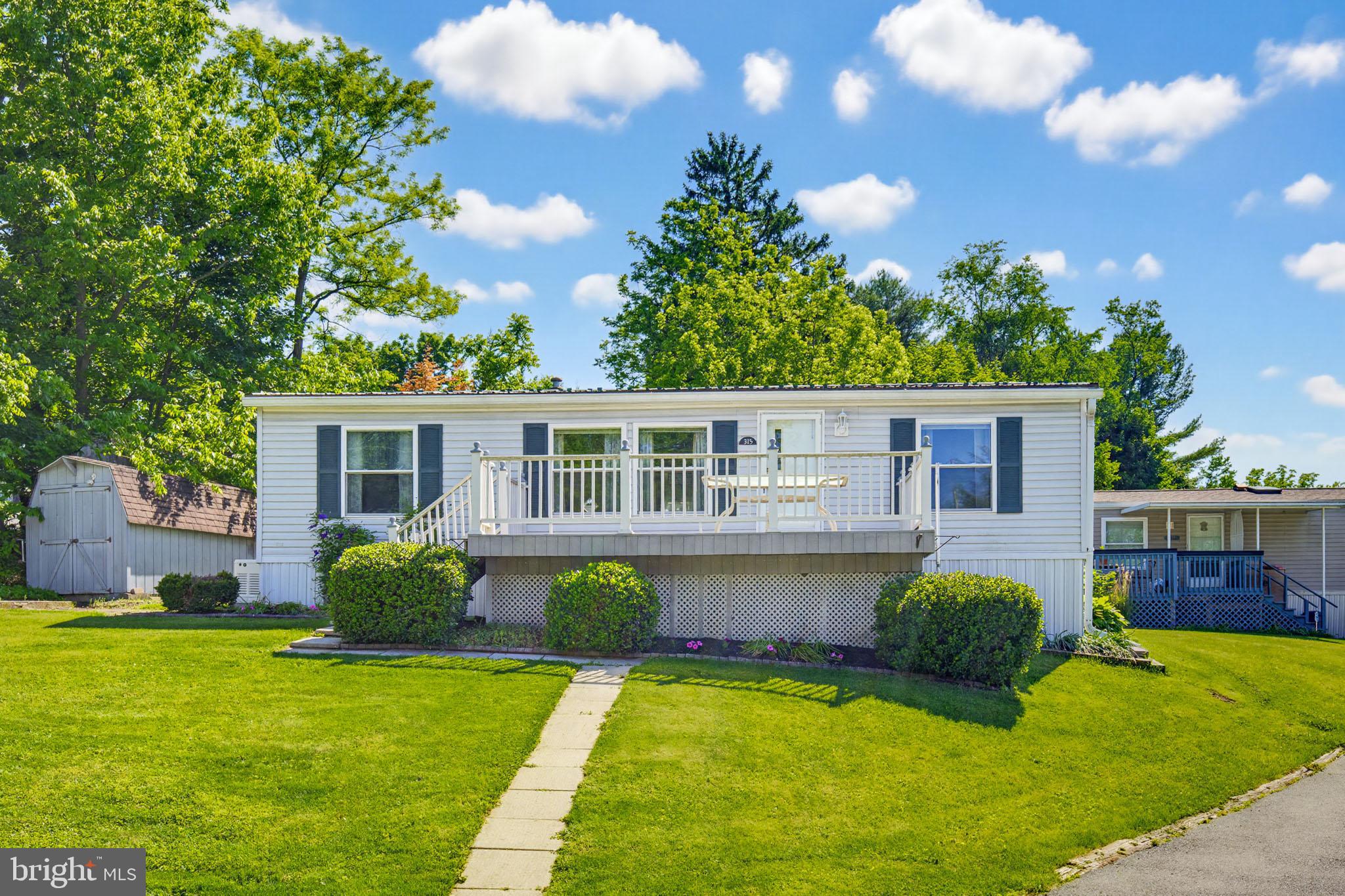 315 Lewis Road Annville, PA 17003 - Photo 10 of 33 a view of a house with swimming pool and a yard