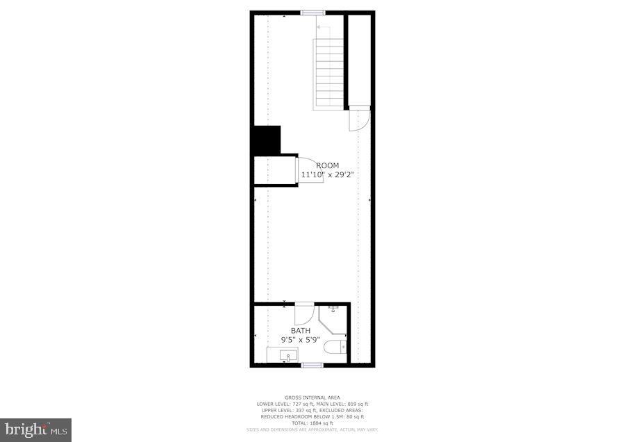 2531 Glencoe Road Baltimore, MD 21234 - Photo 24 of 26 Upper Level Floor Plan