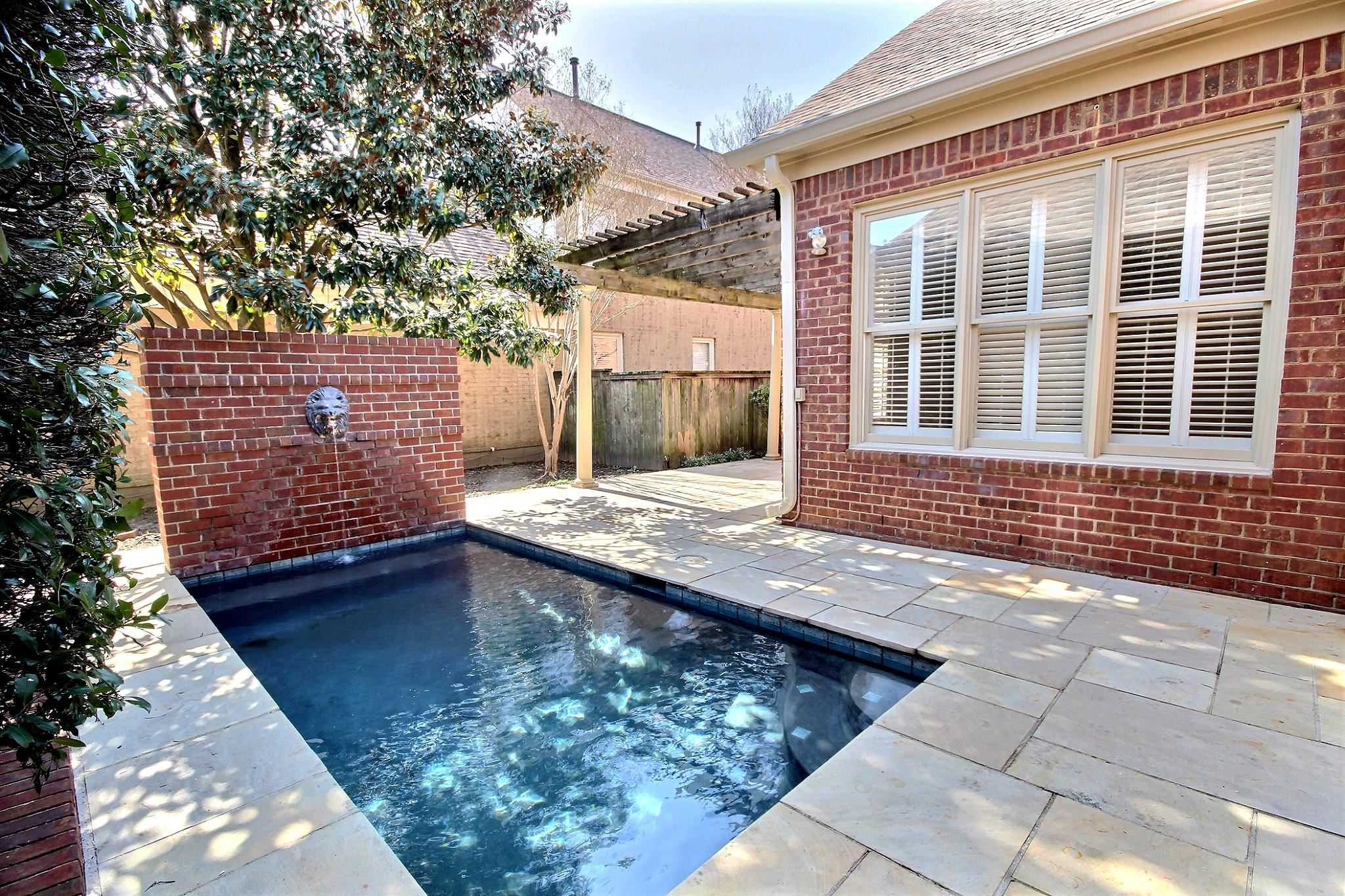 302 Colbert Street East Collierville, TN 38017 - Photo 24 of 33 Designer pool with Kansas flagstone surround