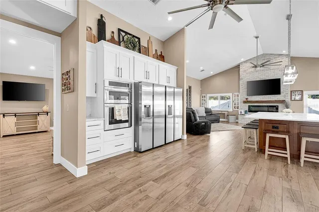 a view of city and ocean