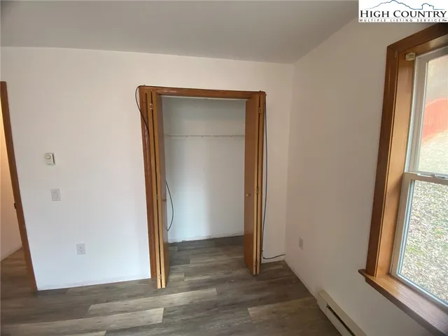 a view of an front door