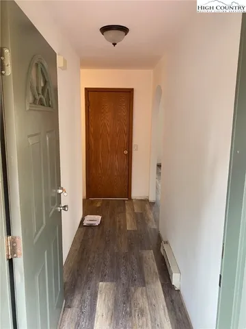 wooden floor in a gallery