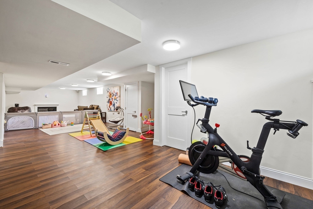 10 Walker Road Topsfield, MA 01983 - Photo 28 of 41 a view of a room with gym equipment