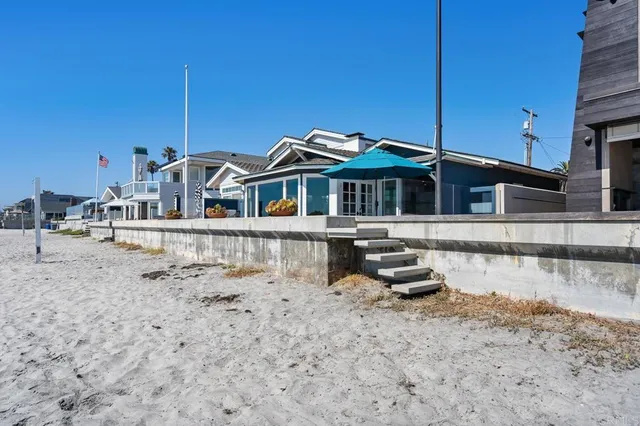 a front view of a house with swimming pool