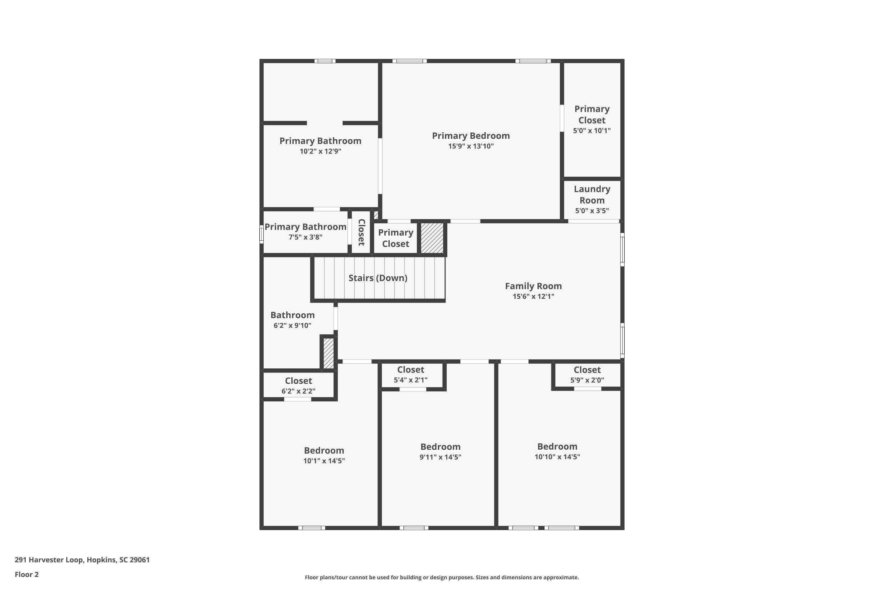 291 Harvester Loop Hopkins, SC 29061 - Photo 43 of 44 2-floor-2
