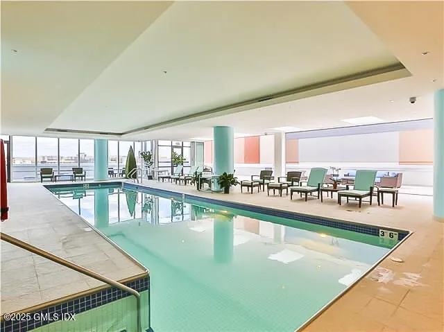 a view of a swimming pool