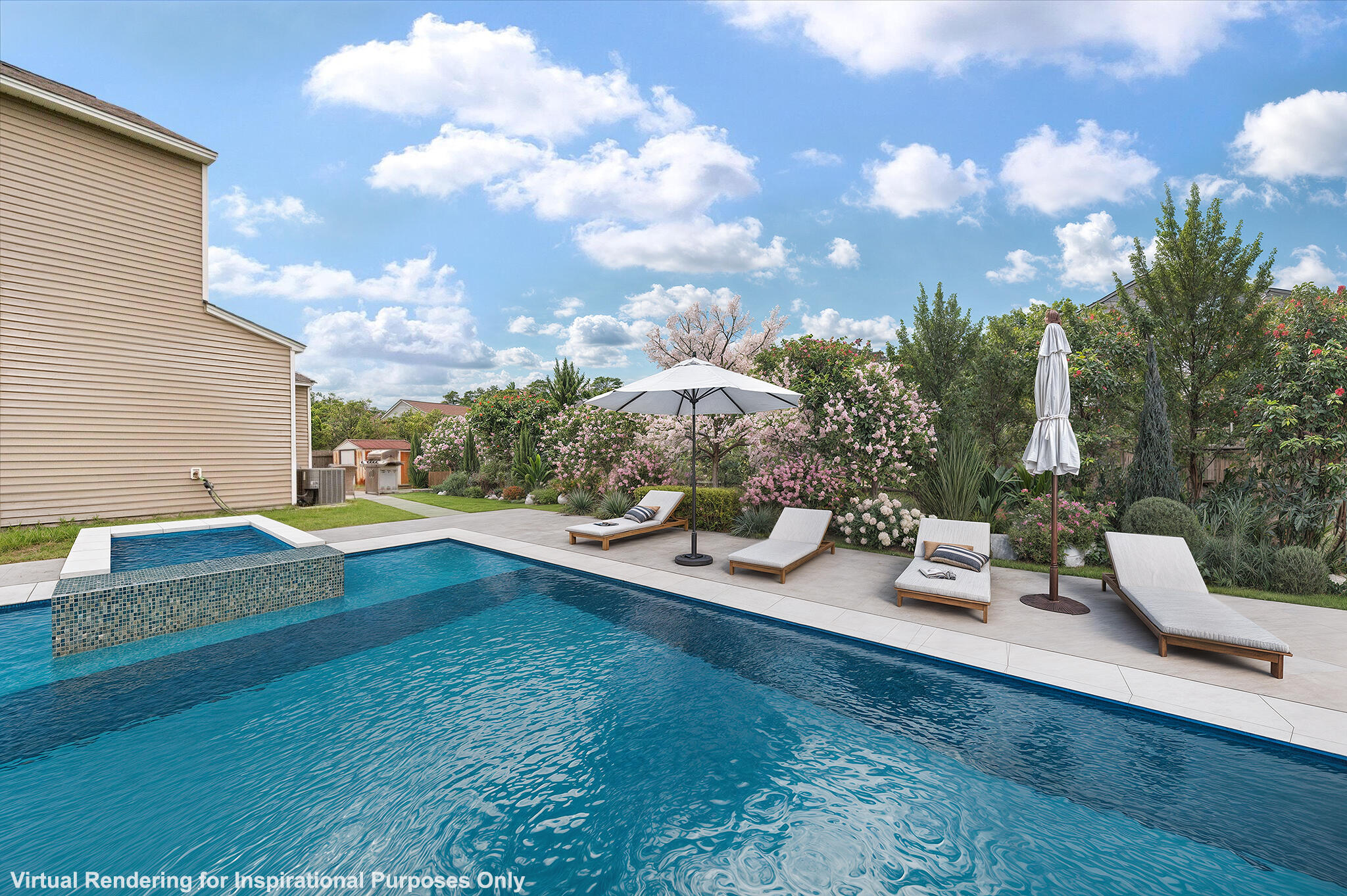 362 Iveson Road Summerville, SC 29486 - Photo 3 of 97 Private Pool & Backyard Inspiration!