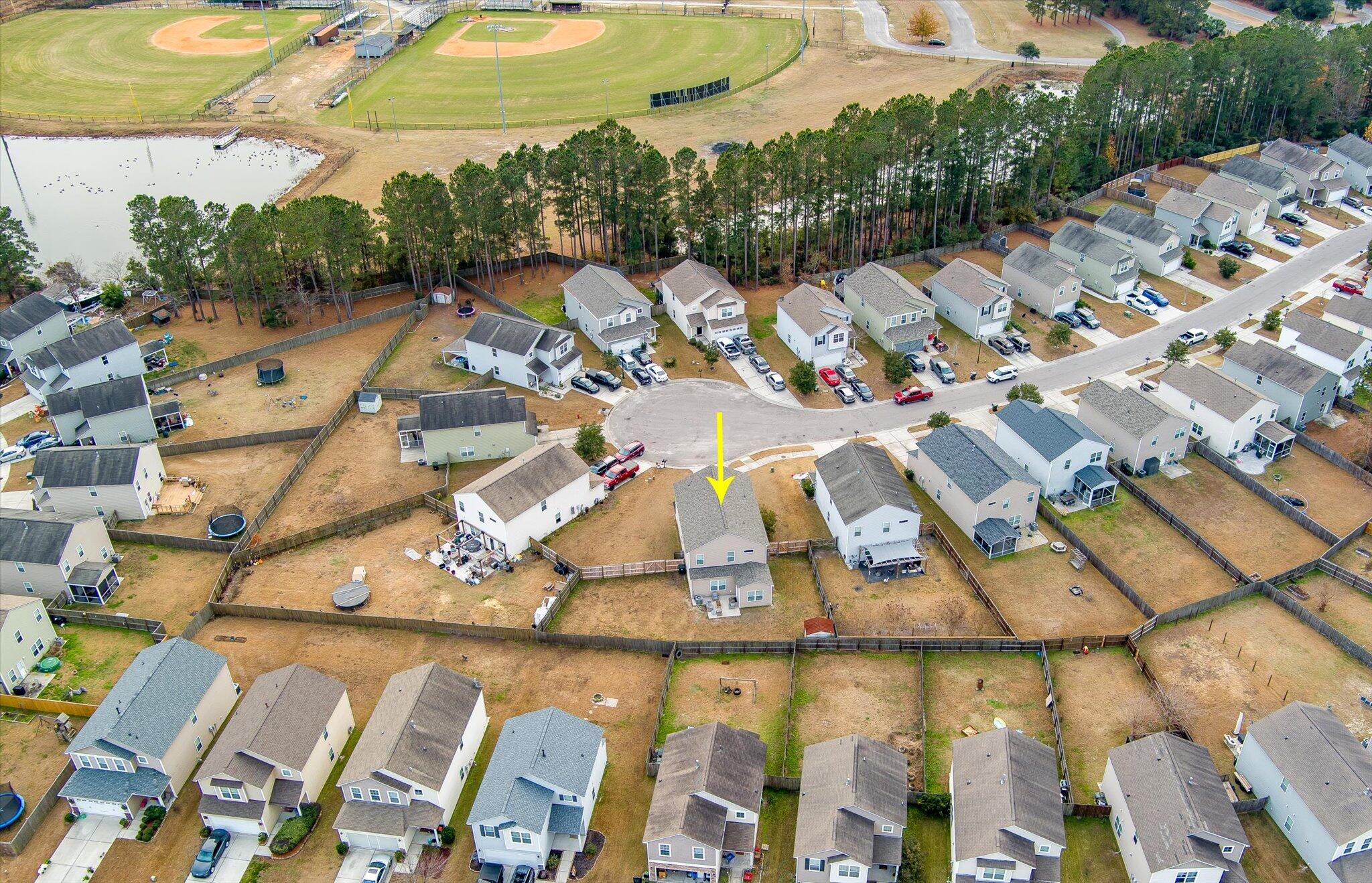 362 Iveson Road Summerville, SC 29486 - Photo 45 of 97 Aerial of cul-de-sac