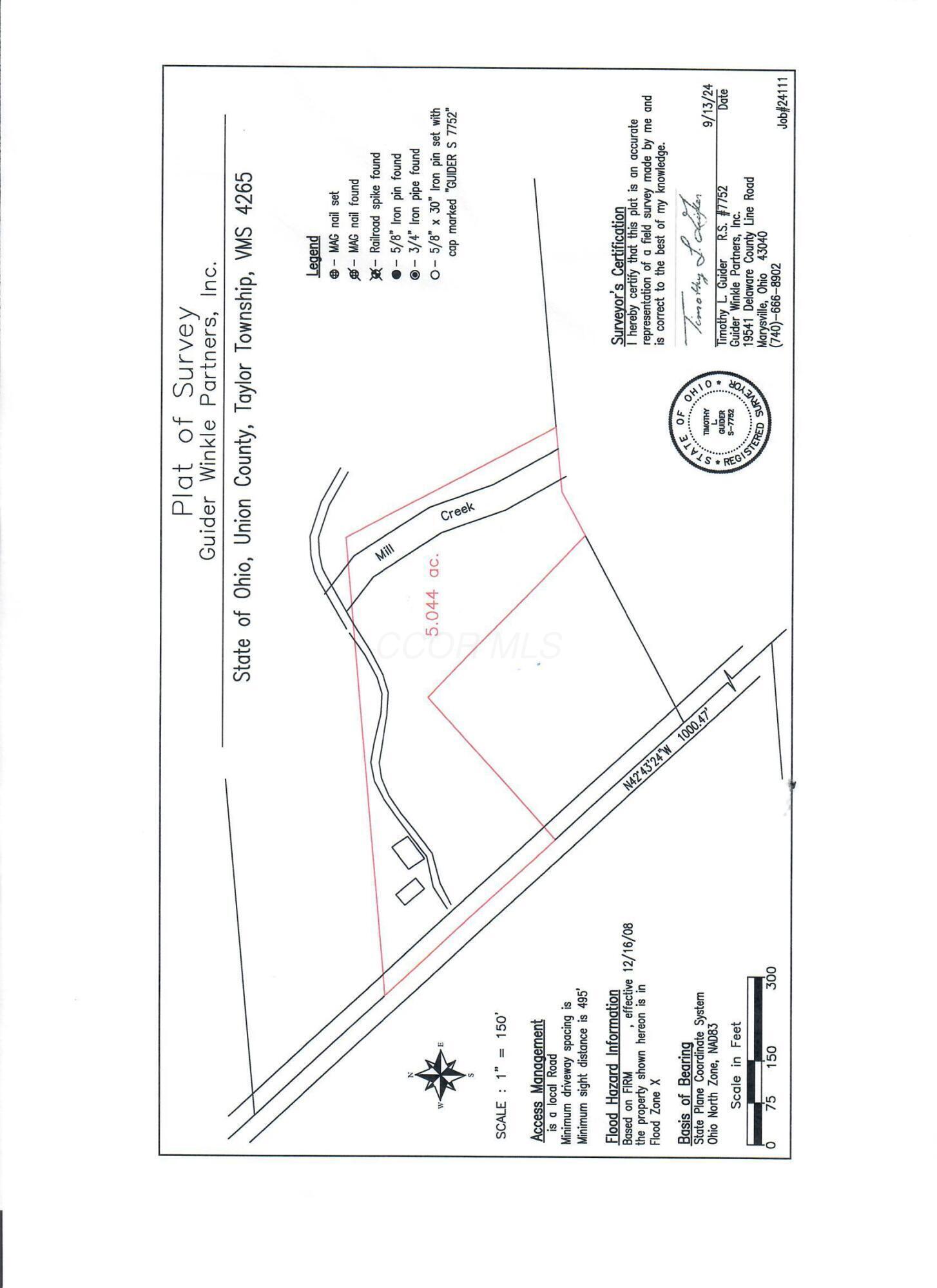 0 Raymond Road Marysville, OH 43040 - Photo 2 of 4 Preliminary 5 acre - 20740 Raymond Road