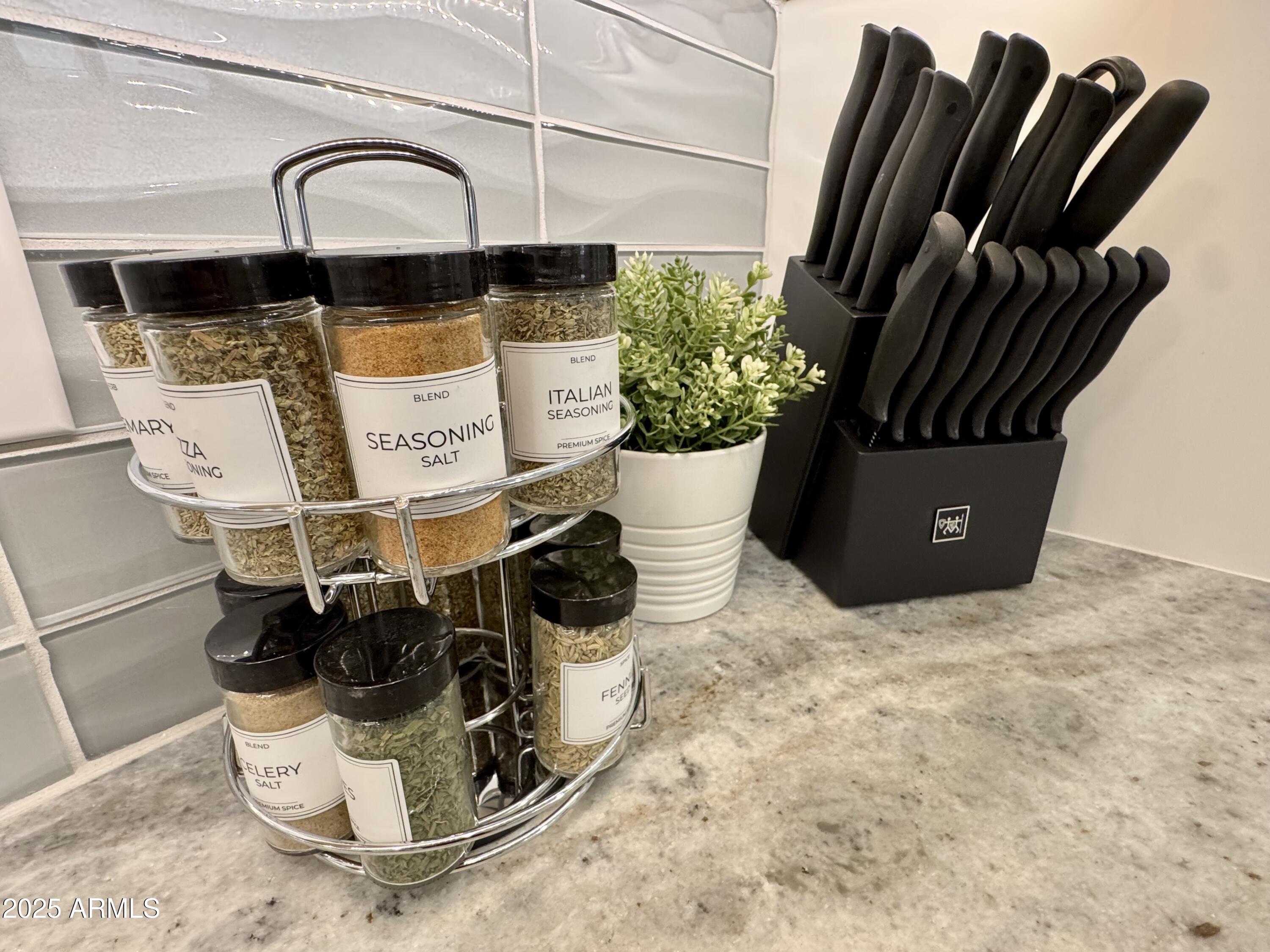 22433 East Cattle Drive Queen Creek, AZ 85142 - Photo 13 of 62 Spice Rack & Knives