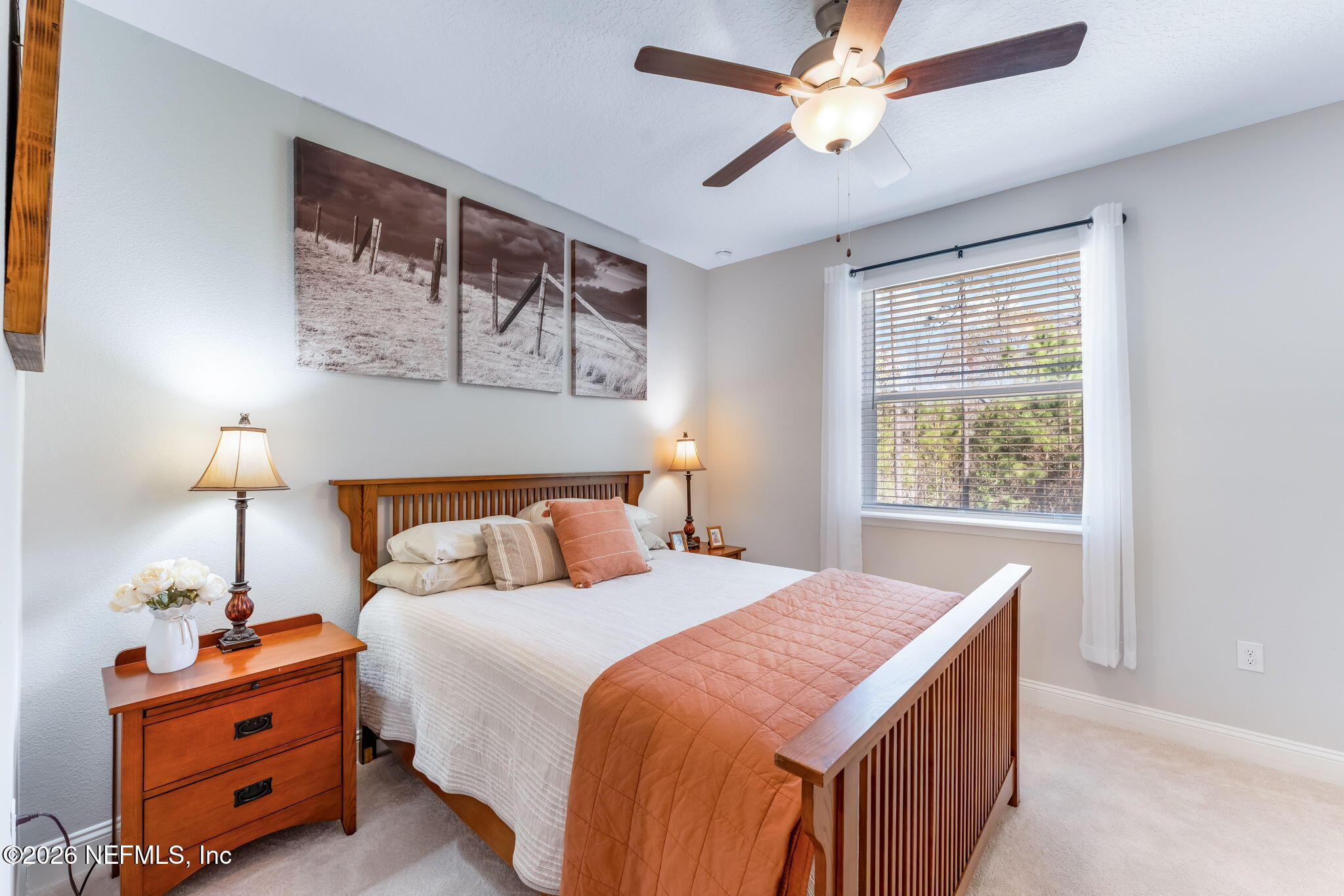 175 Convex Lane St. Augustine, FL 32095 - Photo 38 of 66 a bed room with a bed and a window