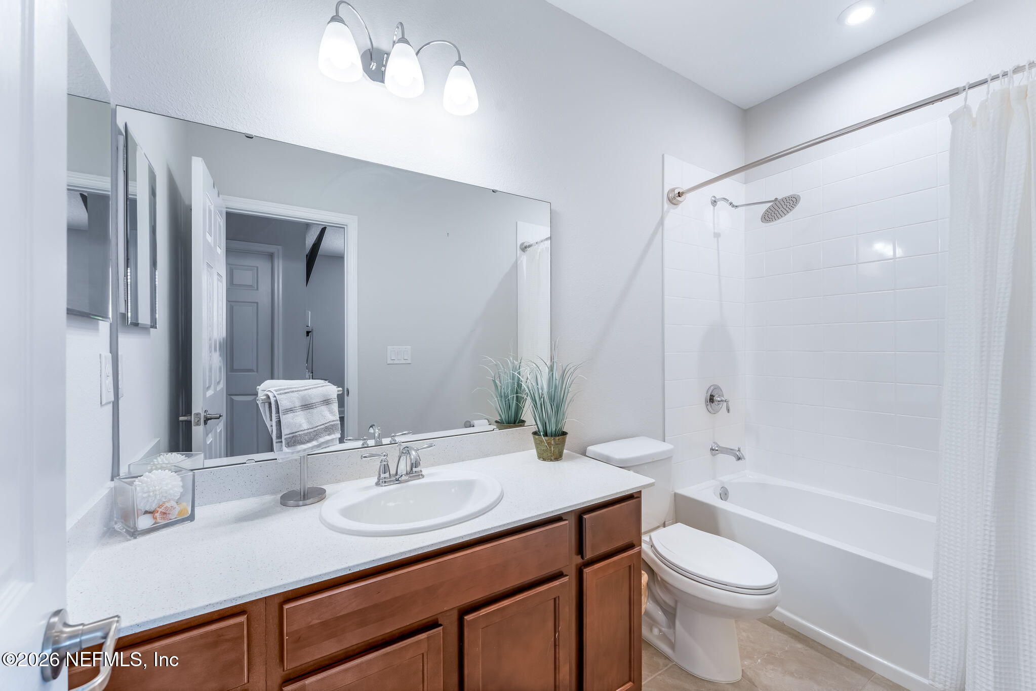 175 Convex Lane St. Augustine, FL 32095 - Photo 47 of 66 a bathroom with a granite countertop sink toilet and shower
