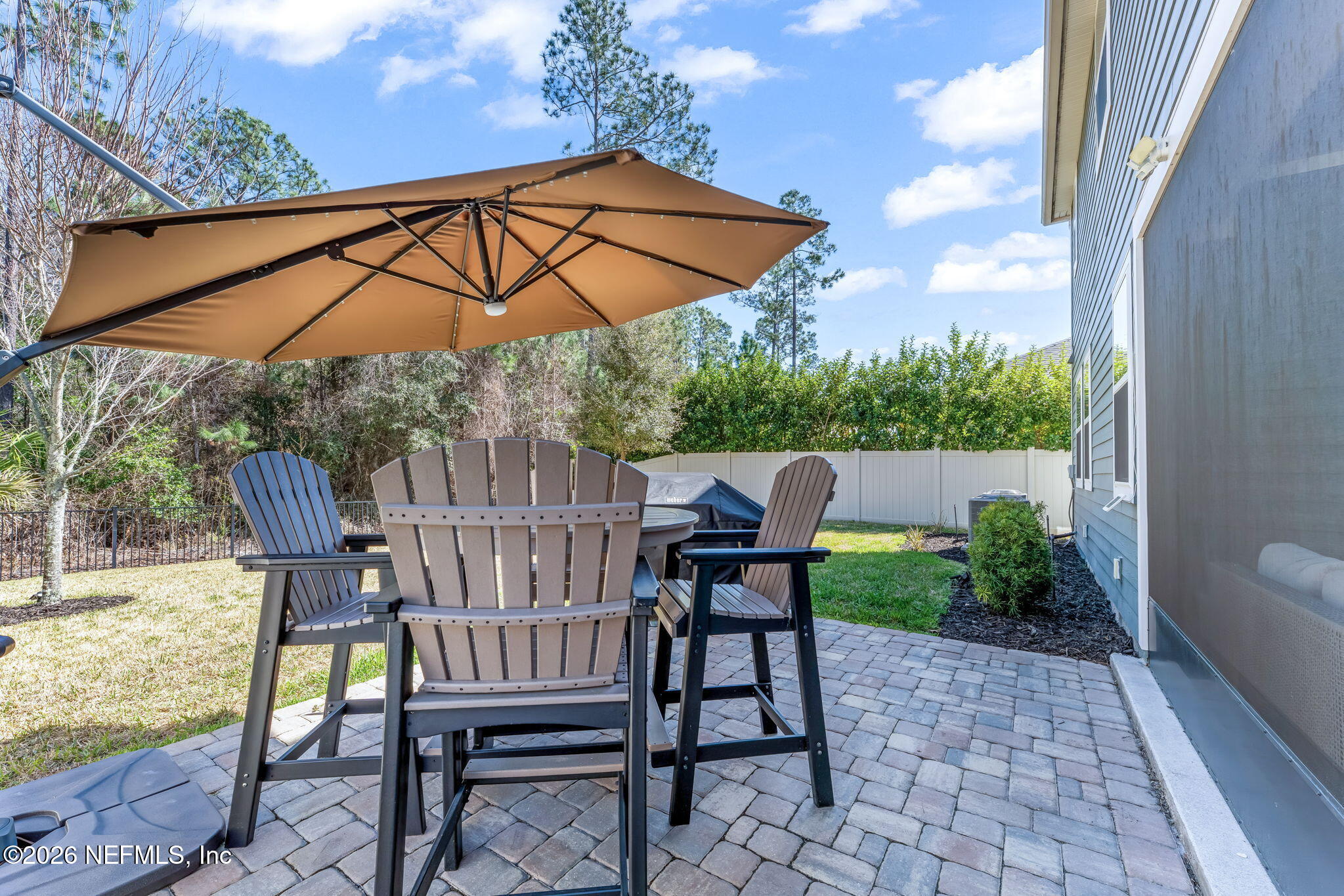175 Convex Lane St. Augustine, FL 32095 - Photo 53 of 66 a view of chair and tables in the patio