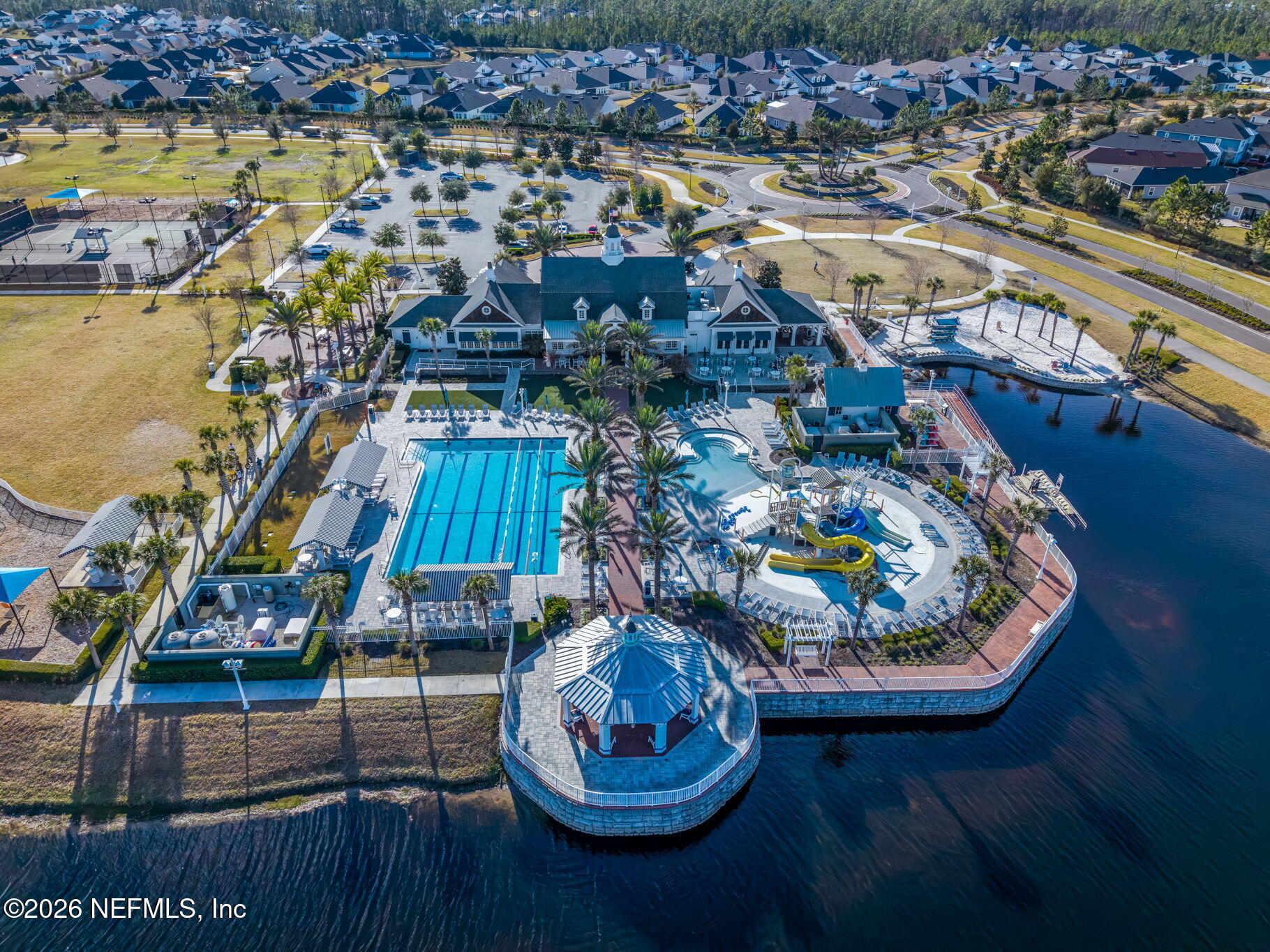 175 Convex Lane St. Augustine, FL 32095 - Photo 62 of 66 an aerial view of a house with outdoor space