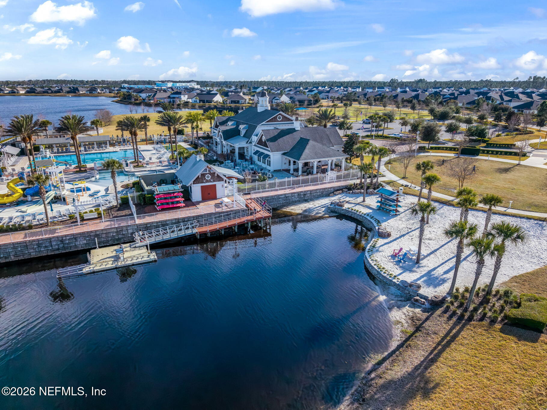 175 Convex Lane St. Augustine, FL 32095 - Photo 64 of 66 an aerial view of residential houses with outdoor space