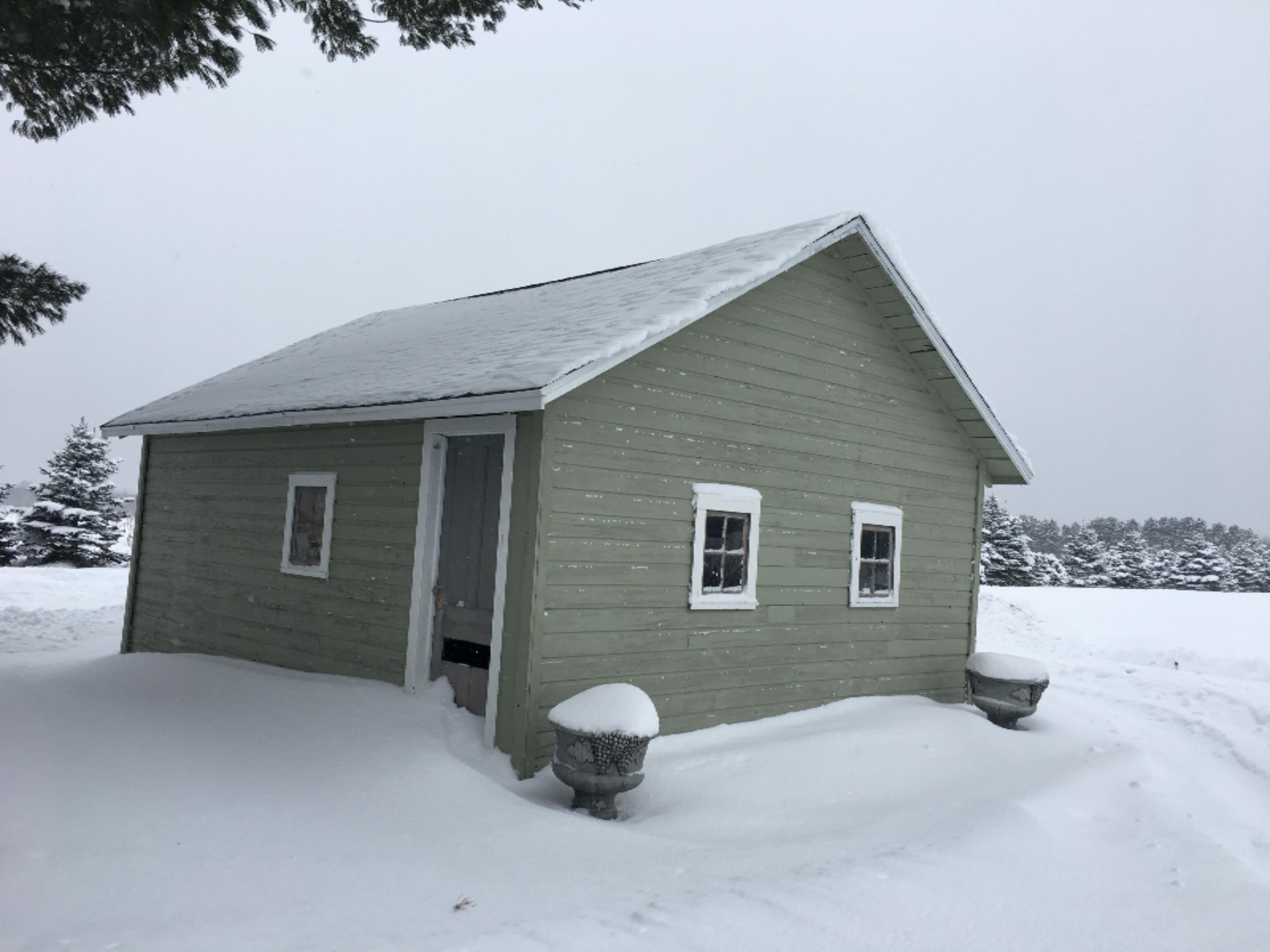 9199 Holso Road Kaleva, MI 49645 - Photo 3 of 22 Garage