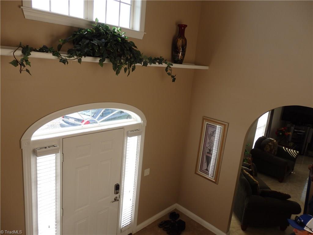 698 Wright Country Road Ramseur, NC 27316 - Photo 16 of 30 View of entrance from the 2nd level.