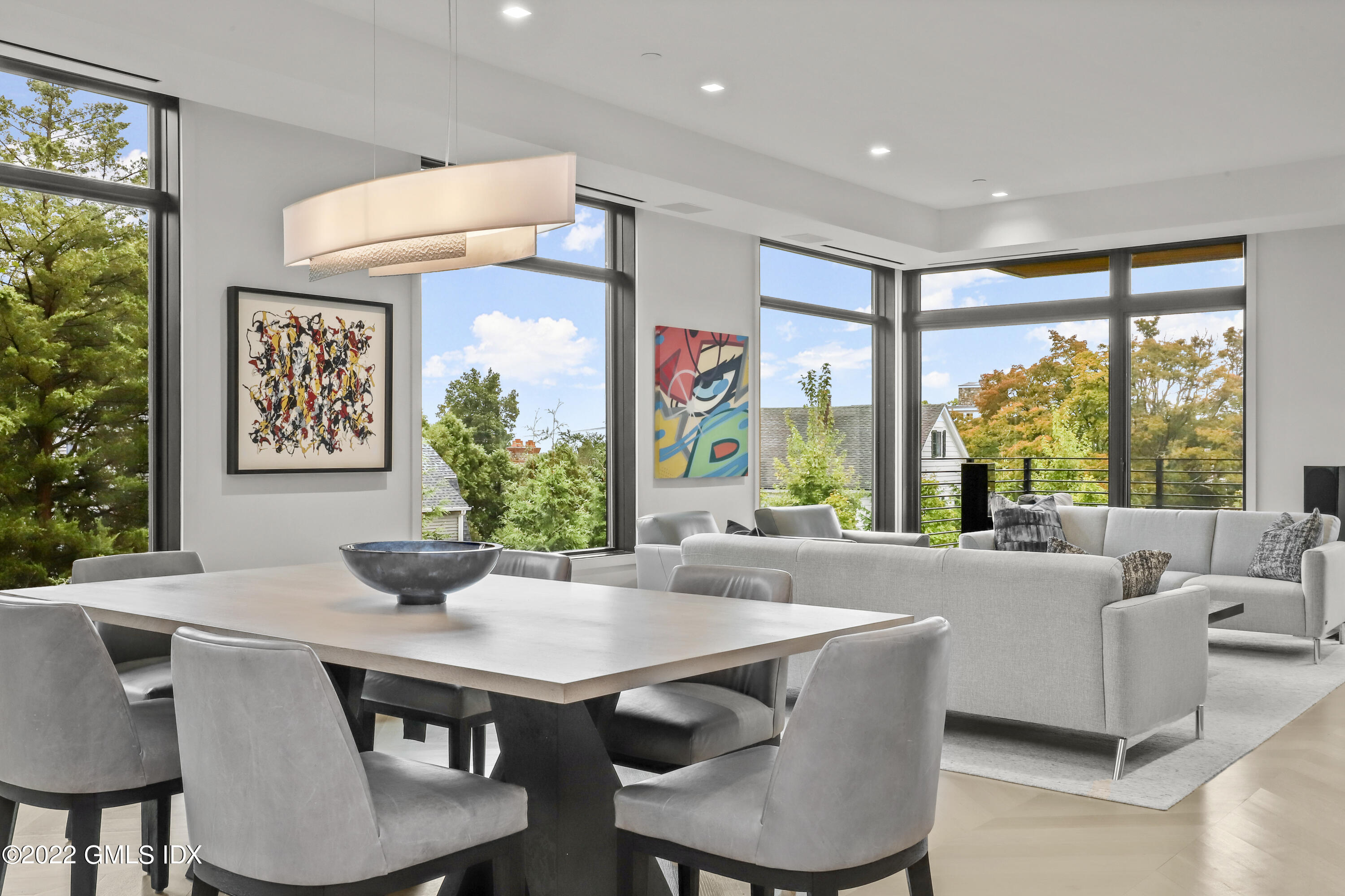 125 Field Point Road, Unit A4 Greenwich, CT 06830 - Photo 4 of 33 a view of a dining room with furniture window and outside view