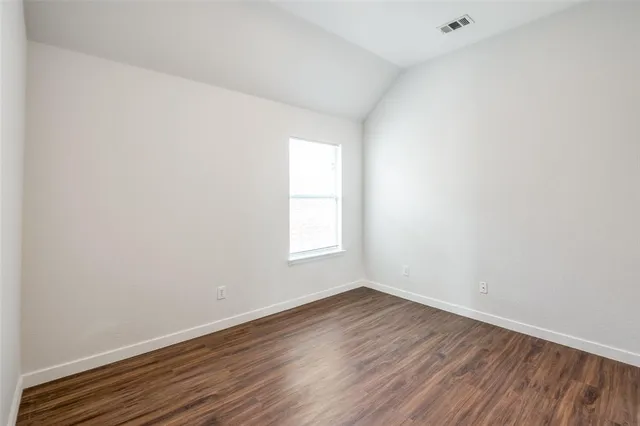 wooden floor in an empty room