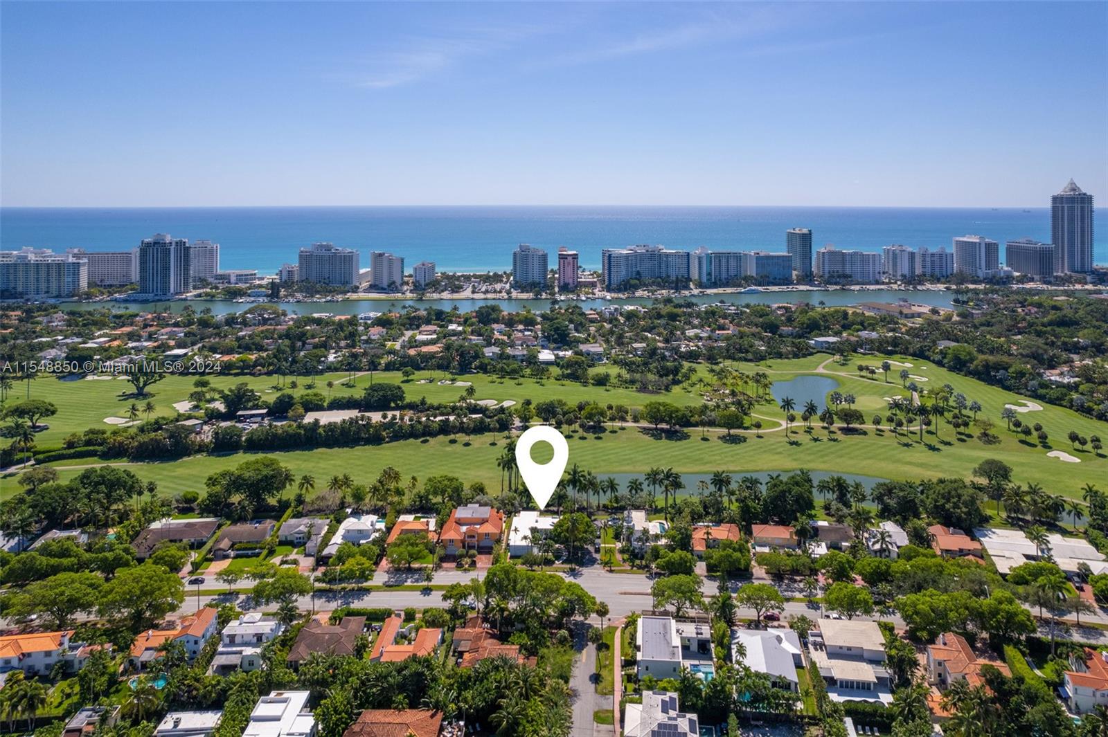 5301 Alton Road Miami Beach, FL 33140 - Photo 27 of 28 an aerial view of multiple house